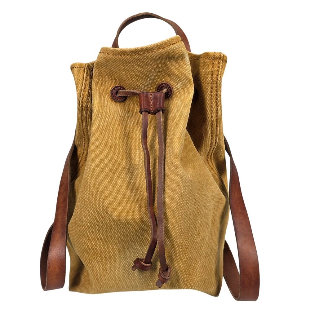 MADEWELL CANVAS SOMERSET BACKPACK – STYLE H6619 – CANVAS & LEATHER STRAPS